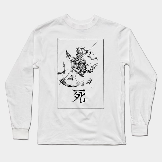 The Death Long Sleeve T-Shirt by Varoski